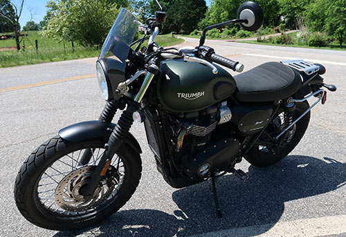 Triumph Street Scrambler Flyscreen (2016-)