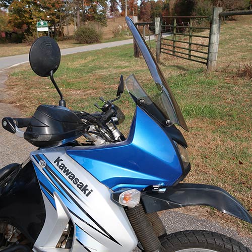 Kawasaki Sport/ Touring Shield KLR650 (2008-)