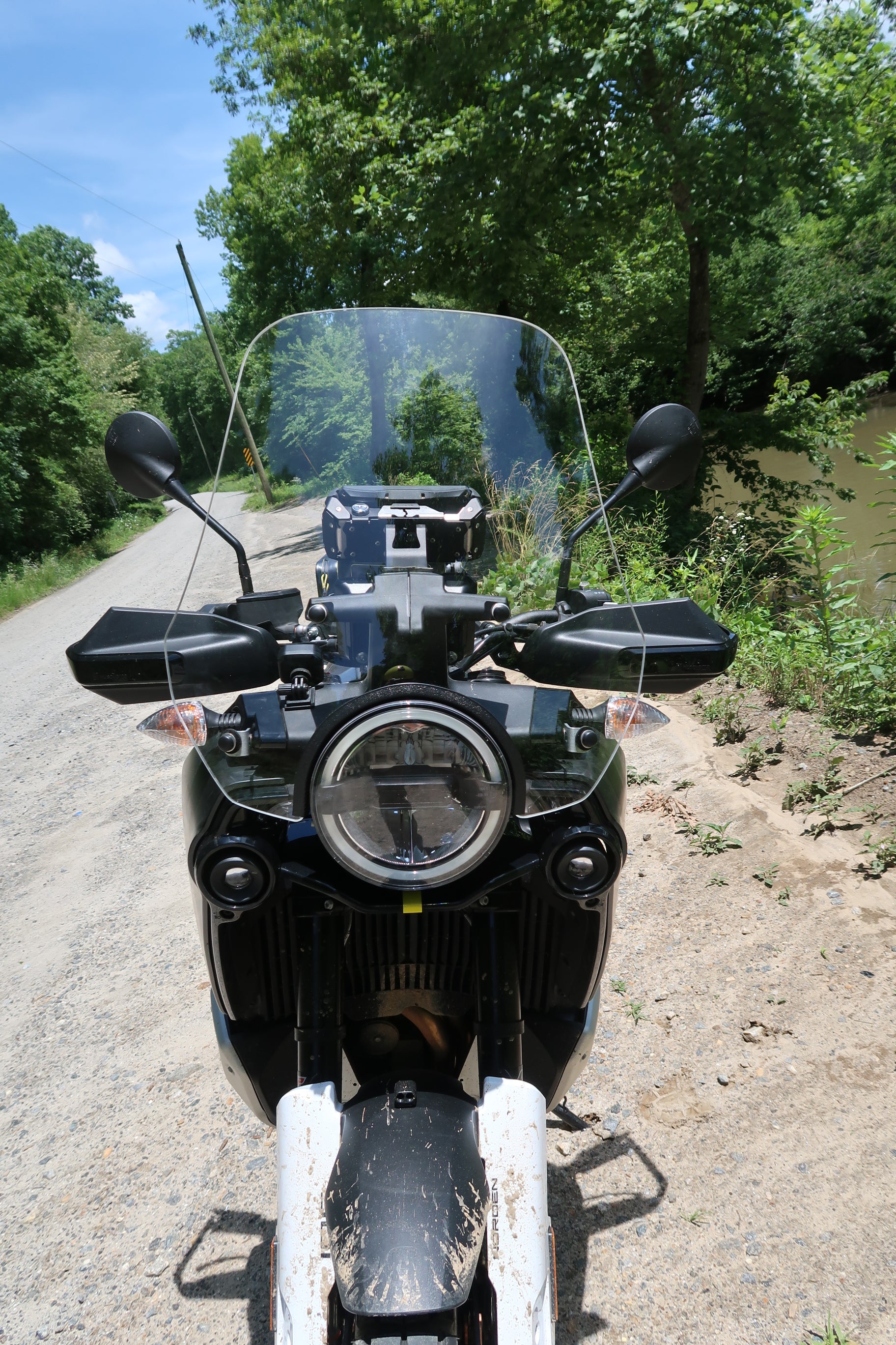 Classic Rally Shield Husqvarna Norden 901 Touring shield – Parabellum Ltd
