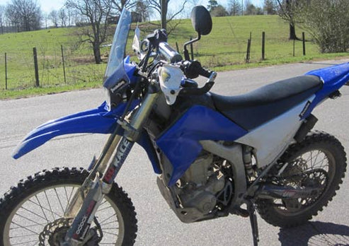 yamaha wr250r rally kit